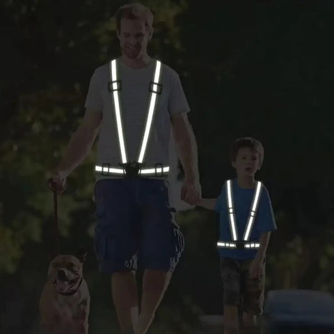 Світловідбивний браслет / жилет Race Expert