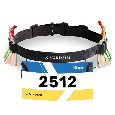 Пояс для кріплення стартового номера та гелів
