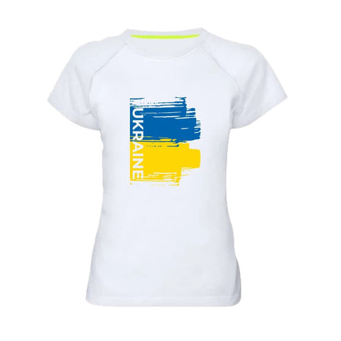 Жіноча футболка Race Expert “Run for help Ukraine”