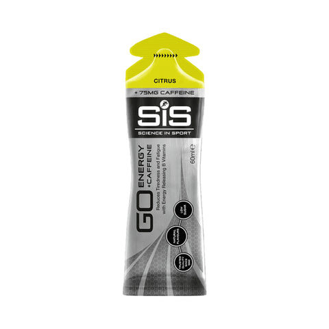 Гель вуглеводний з кофеїном SiS Go Energy + Caffeine Gel (цитрус) 60 мл