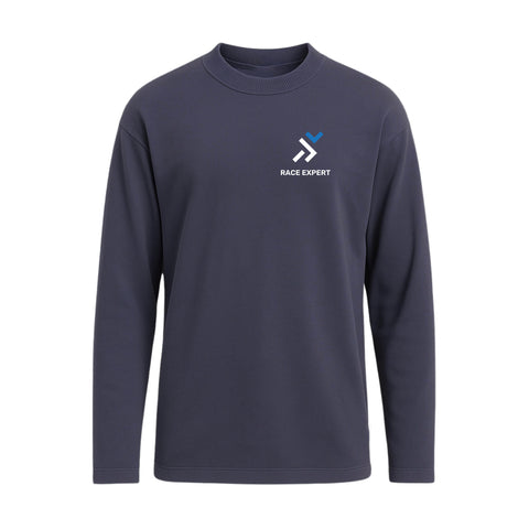 Лонгслів бавовняний Race Expert / Графіт